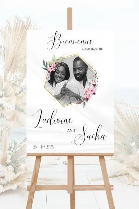 Papan Akrilik Papan Pernikahan Sampang