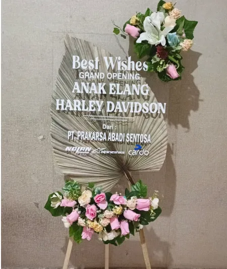 Papan Akrilik Ucapan Grand Opening Sampang